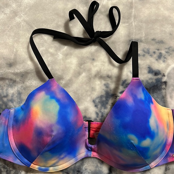 🐶 PINK Tye Dye Bikini Top - Picture 2 of 11